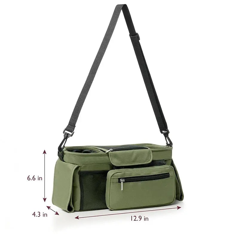 Baby Stroller Storage Large Capacity Travel Hanging Bag Mummy Bag Phone Bottle Holder Pram Diaper Bags Baby Stroller Accessories
