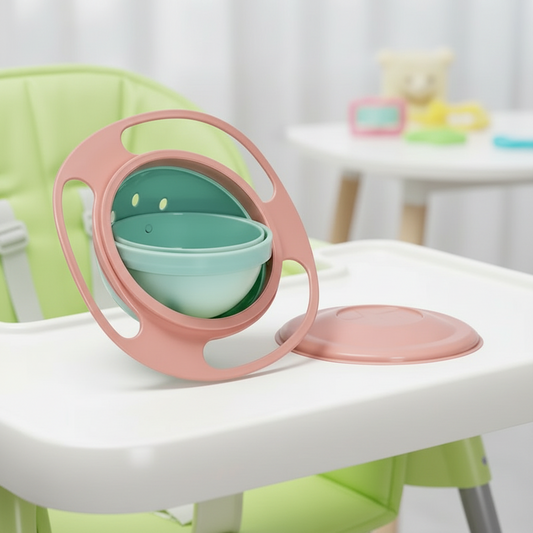 🌍 Bol Gyroscopique Anti-Renversement – Planet Saturn Edition