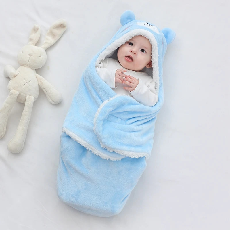 🌙 Gigoteuse Douce & Chaude en Flanelle – Cocoon Bébé 0 à 9 Mois 🧸