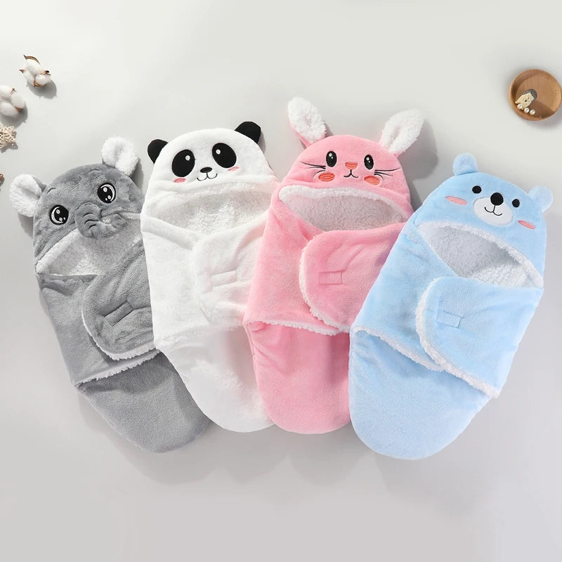 🌙 Gigoteuse Douce & Chaude en Flanelle – Cocoon Bébé 0 à 9 Mois 🧸