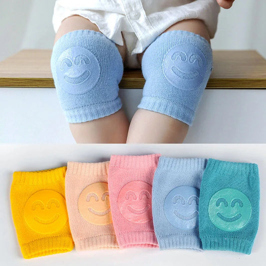 🌈 Genouillères Douces & Antidérapantes pour Bébé – Protection Sourire Confort !