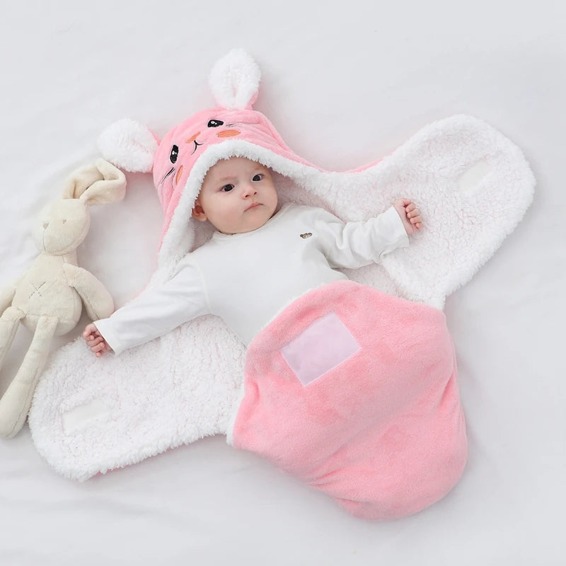 🌙 Gigoteuse Douce & Chaude en Flanelle – Cocoon Bébé 0 à 9 Mois 🧸