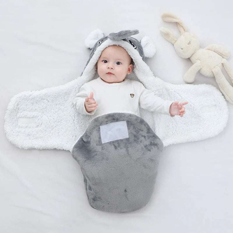 🌙 Gigoteuse Douce & Chaude en Flanelle – Cocoon Bébé 0 à 9 Mois 🧸