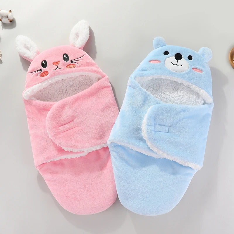 🌙 Gigoteuse Douce & Chaude en Flanelle – Cocoon Bébé 0 à 9 Mois 🧸