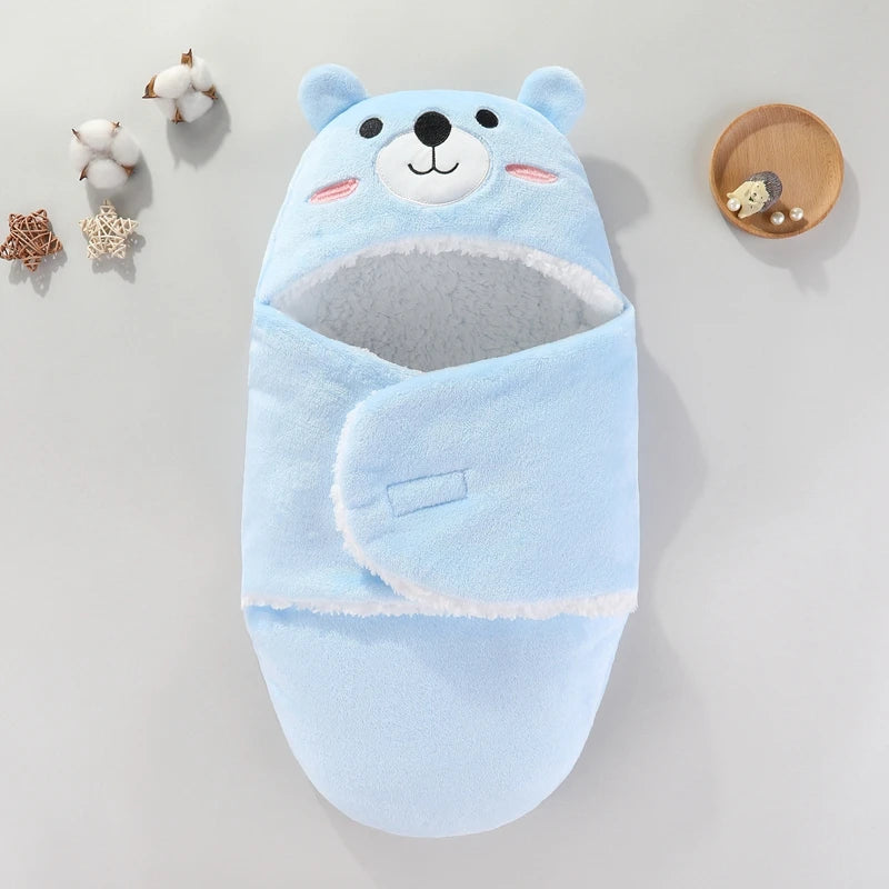 🌙 Gigoteuse Douce & Chaude en Flanelle – Cocoon Bébé 0 à 9 Mois 🧸