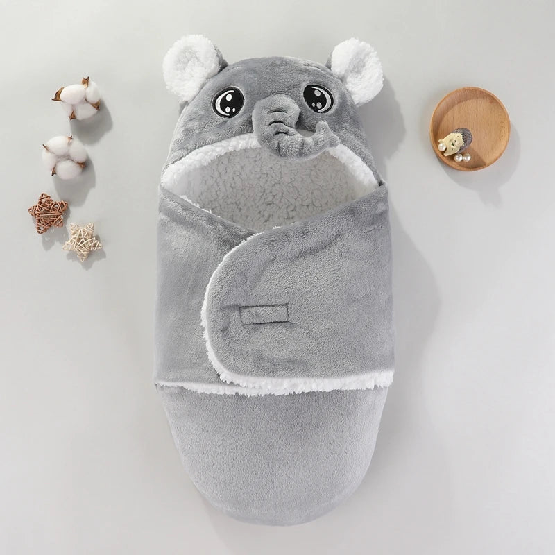 🌙 Gigoteuse Douce & Chaude en Flanelle – Cocoon Bébé 0 à 9 Mois 🧸